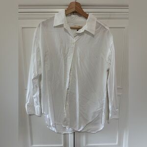 Target Universal Thread Oversized Classic White Button Down Shirt